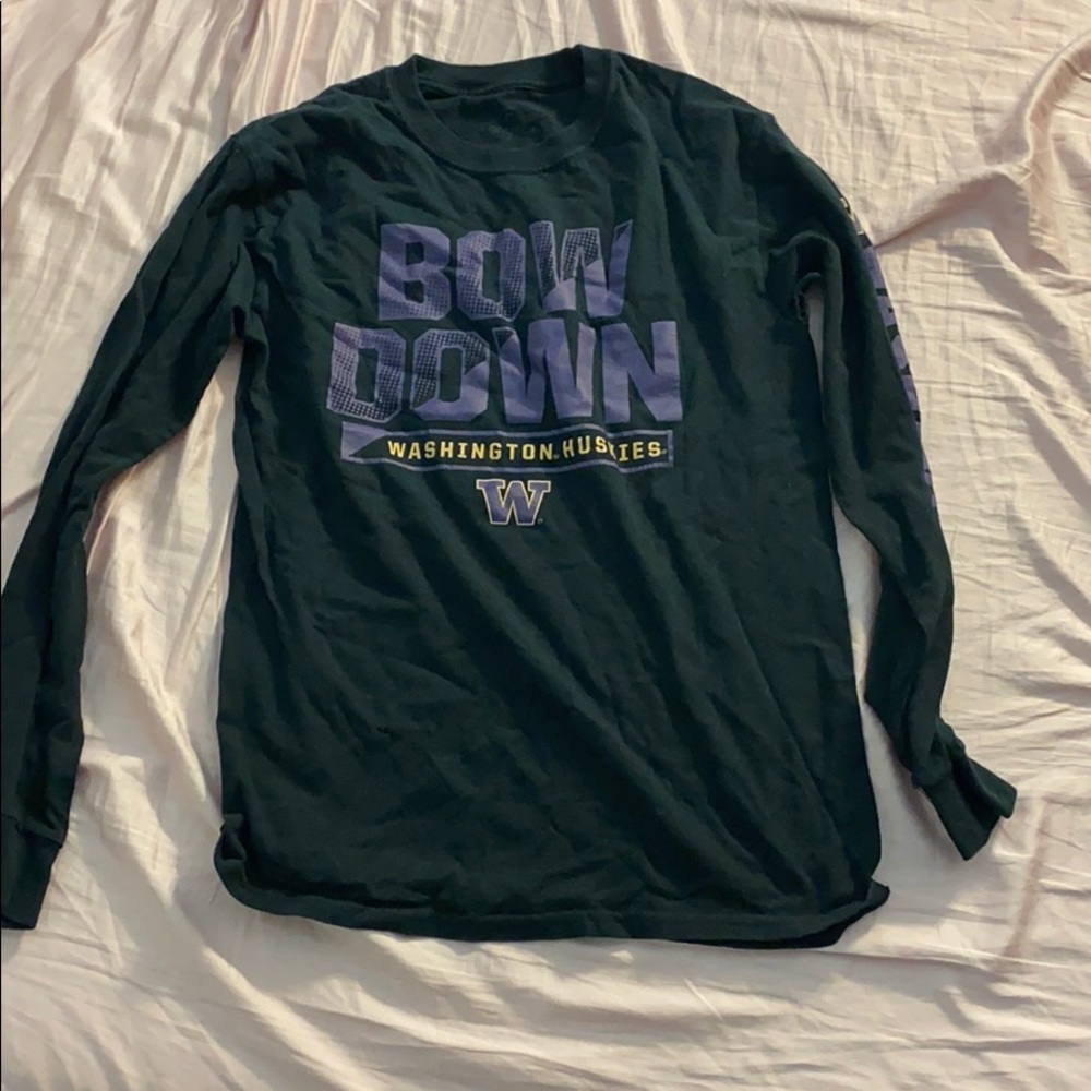 Washington huskies long sleeve shirt